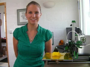 RepRap self-replicating 3D-printer project, associated with inventor Adrian Bowyer