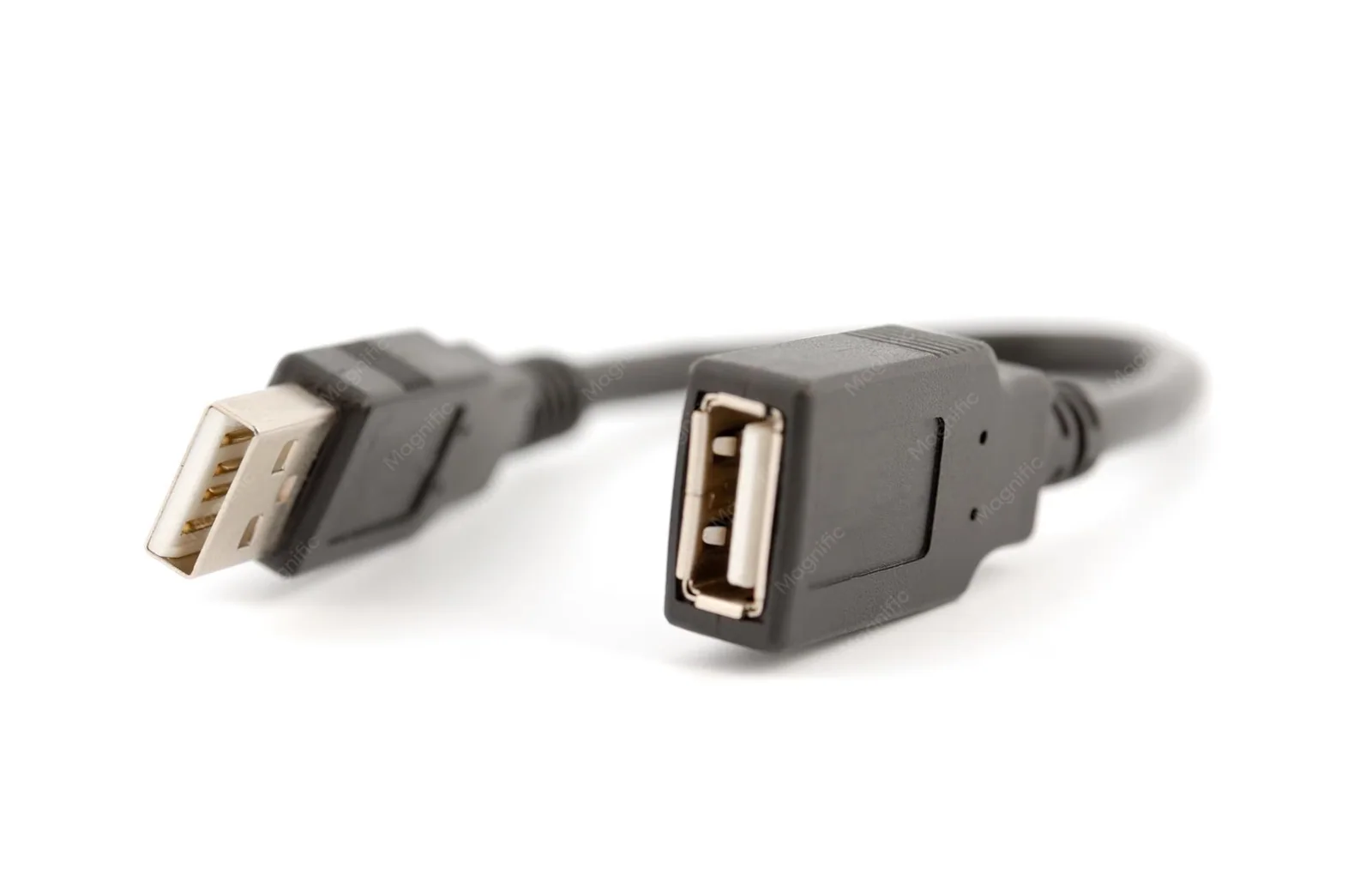 Universal Serial Bus (USB) connector and cable interface, associated with inventor Ajay V. Bhatt