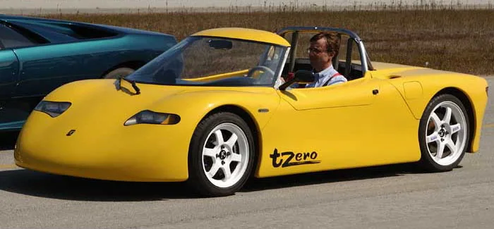 AC Propulsion tZero electric roadster drivetrain, associated with inventor Alan Cocconi