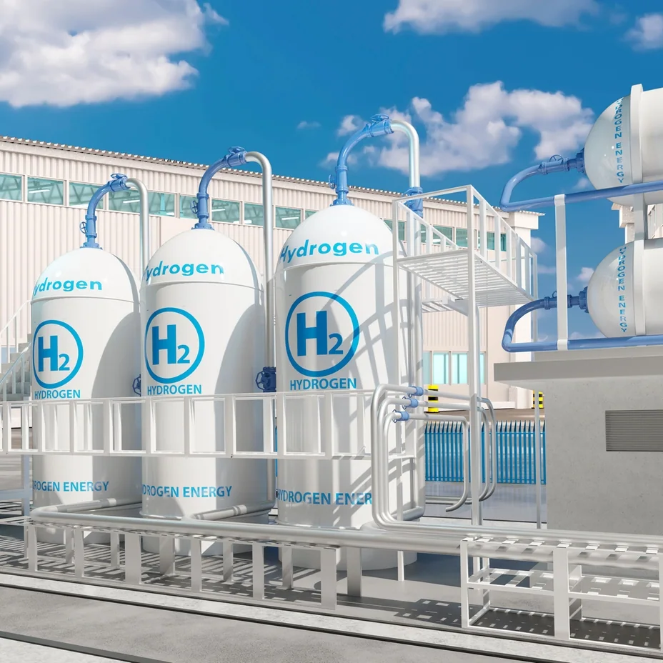 Magnesium-hydride solid hydrogen-storage tank, associated with inventor Albin Chaise