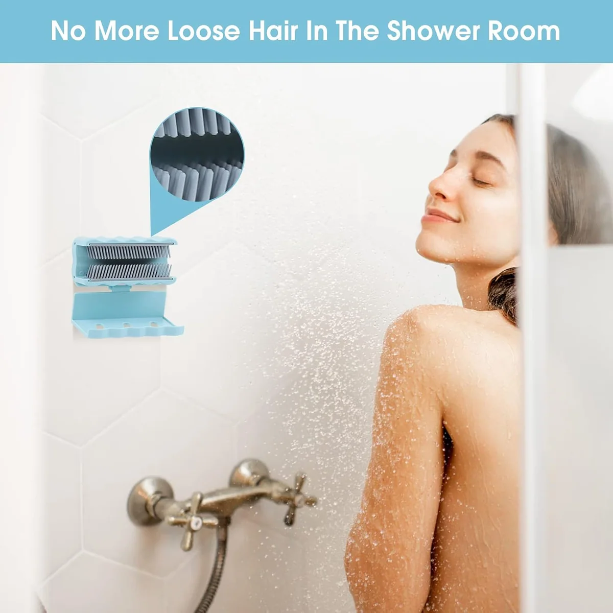 HairyGrabster shower-wall collector, associated with inventor Andy Watne