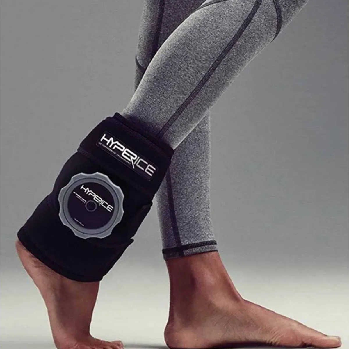 Hyperice portable ice-compression wrap, associated with inventor Anthony Katz
