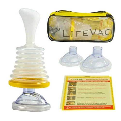 LifeVac airway-clearance device, associated with inventor Arthur Lih
