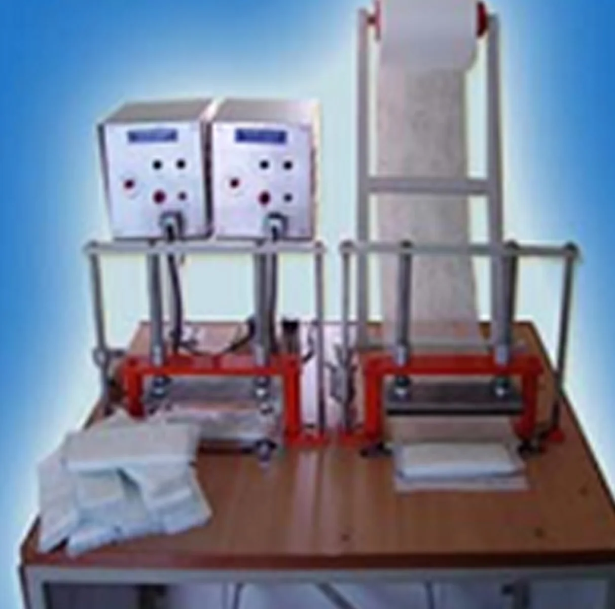 Low-cost sanitary-pad manufacturing machine, associated with inventor Arunachalam Muruganantham