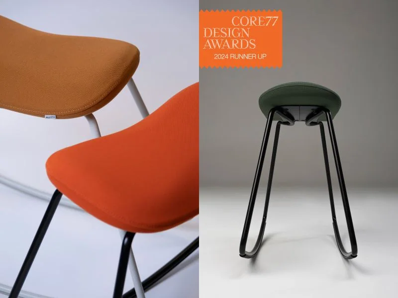 Jojiko easy home-office chair, associated with inventor Aurimas Lazinskas