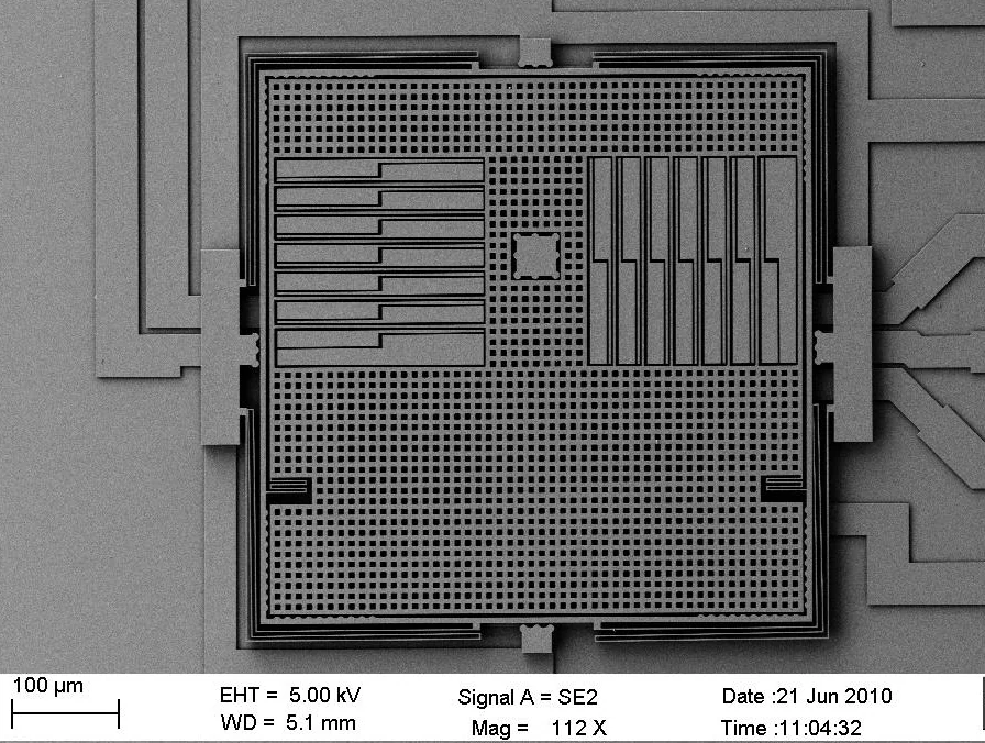 Three-axis MEMS motion sensor, associated with inventor Benedetto Vigna