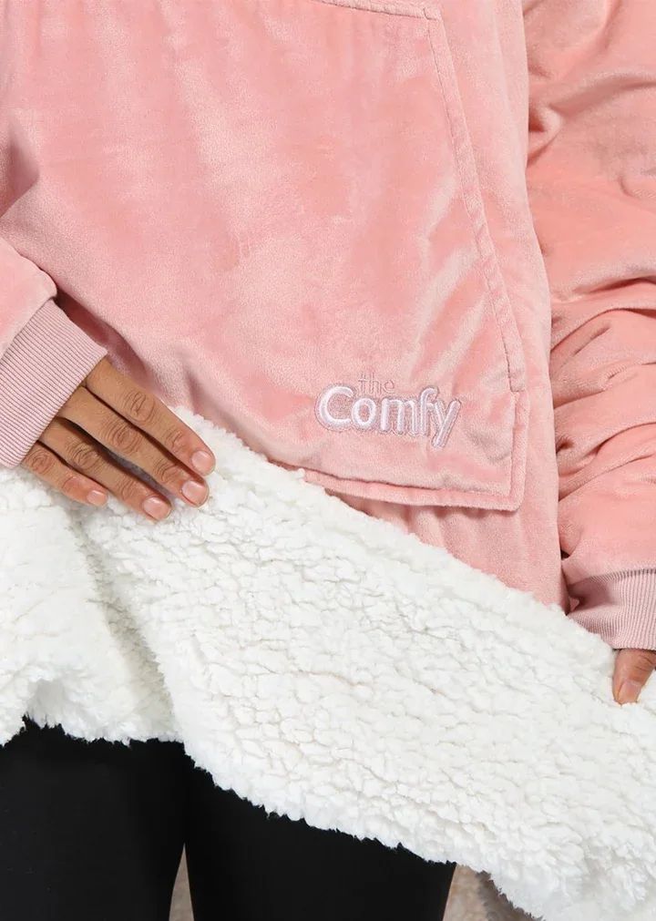The Comfy wearable blanket, associated with inventor Brian Speciale
