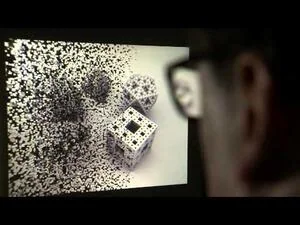 Fractal mobile-phone antenna, associated with inventor Carmen Borja