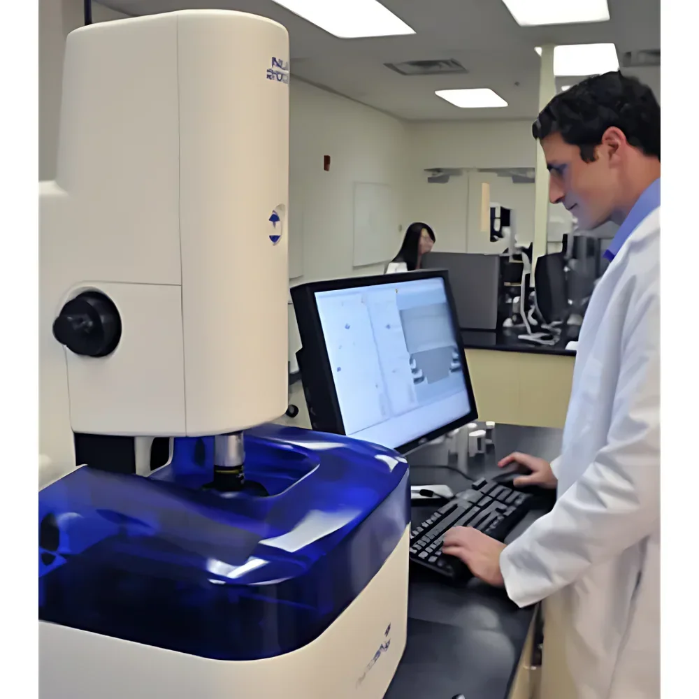 Dip-pen nanolithography instrument and process, associated with inventor Chad A. Mirkin