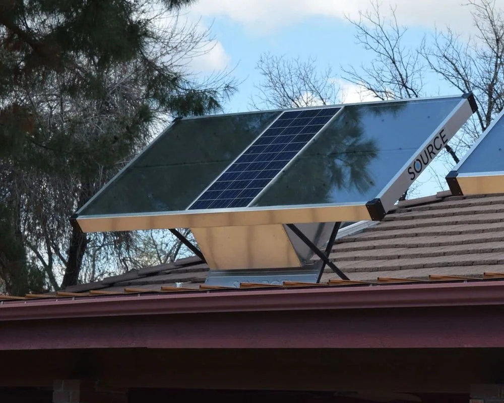 SOURCE Hydropanel water-from-air solar panel, associated with inventor Cody Friesen