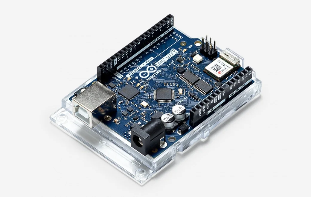 Original Arduino open-source microcontroller board, associated with inventor David Cuartielles