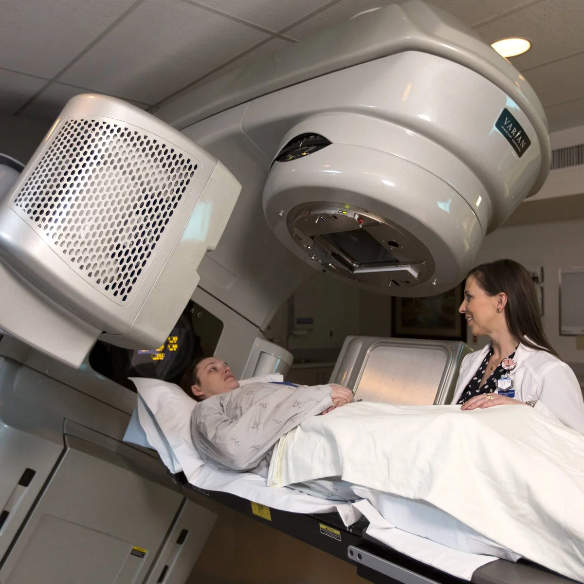 Image-guided radiation-treatment machines and cancer-care hardware, associated with inventor David Jaffray