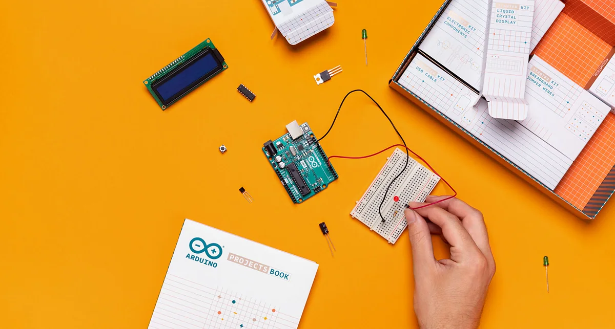 Original Arduino open-source microcontroller board, associated with inventor David Mellis