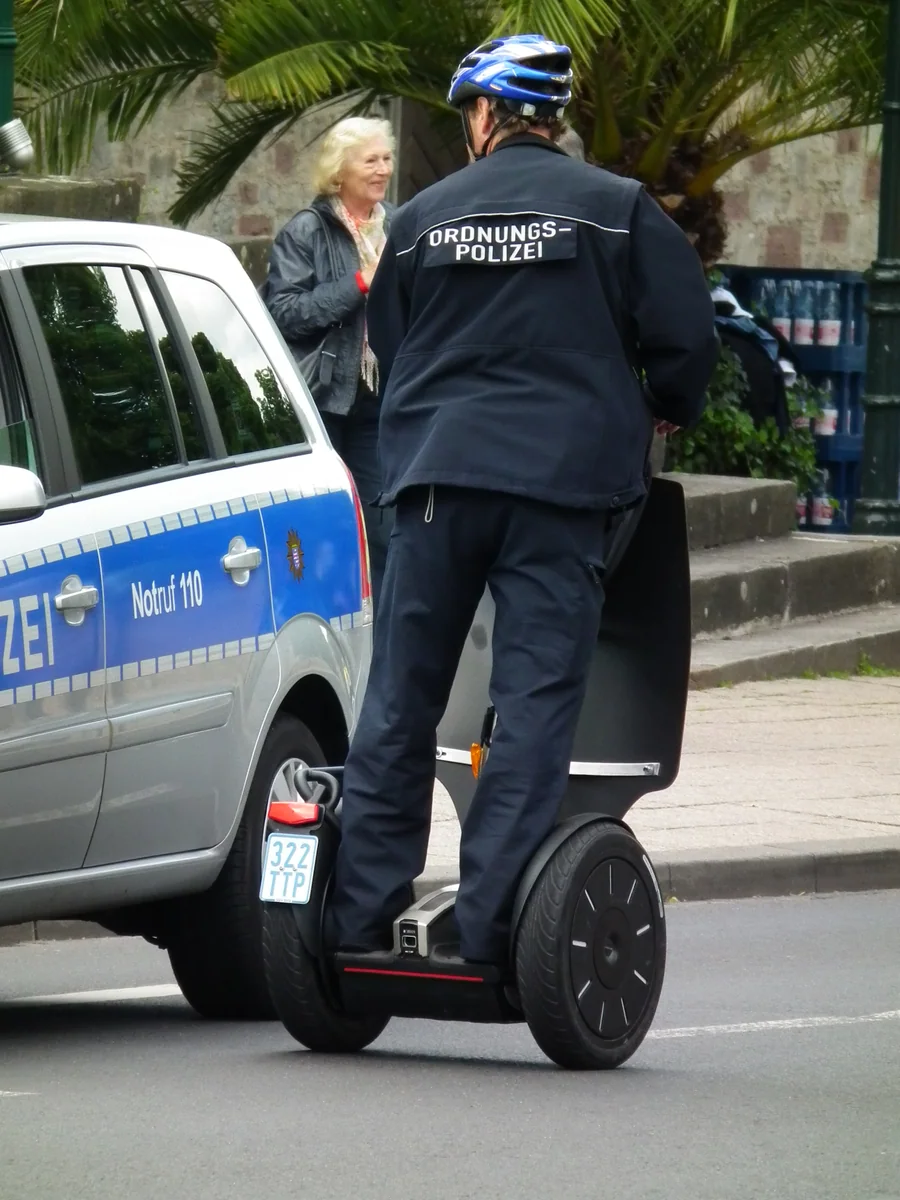 Segway Personal Transporter, associated with inventor Dean Kamen