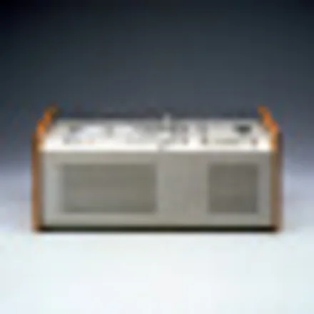 Braun SK 4 radiogram, associated with inventor Dieter Rams