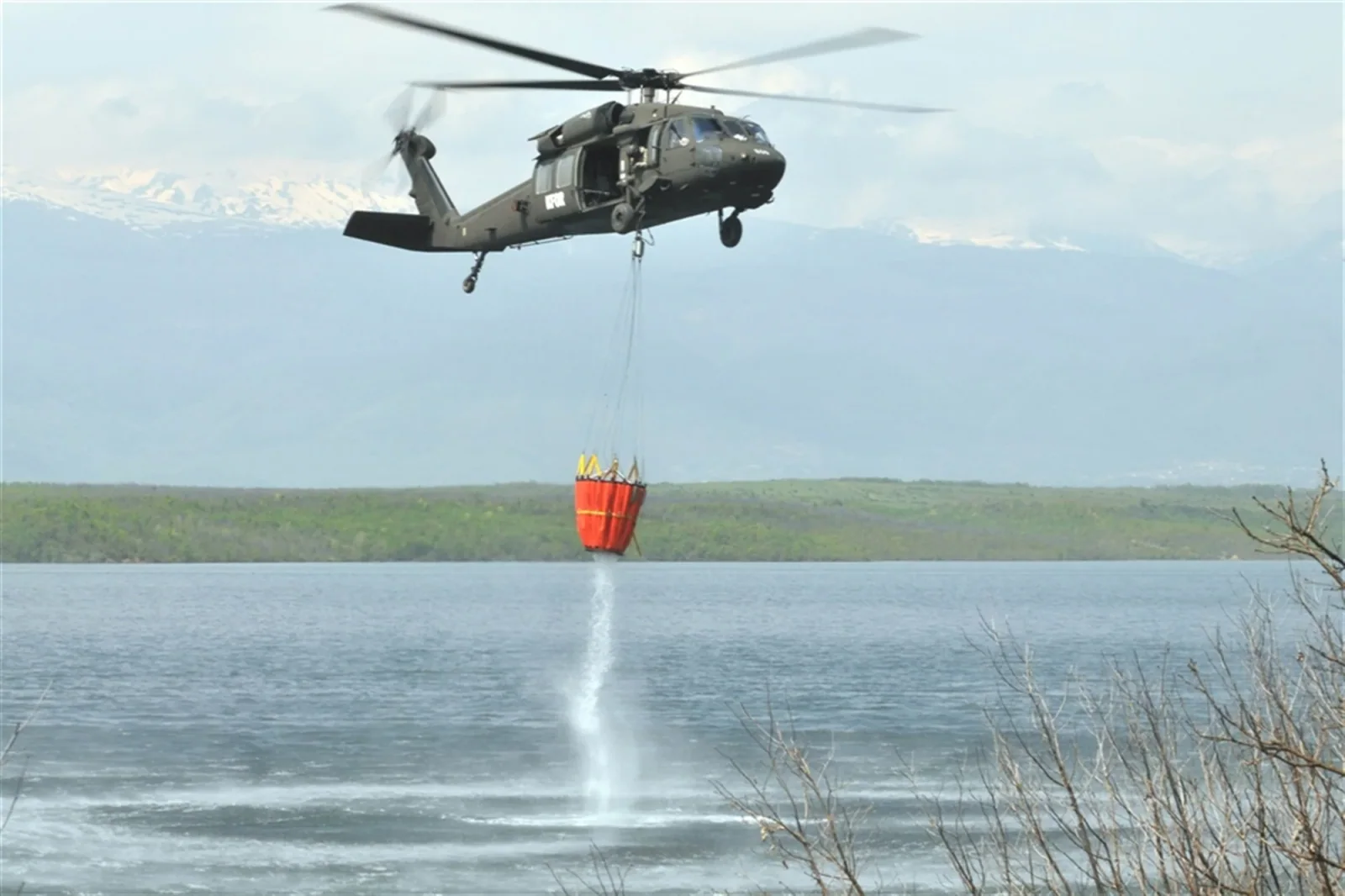 Bambi Bucket collapsible aerial-firefighting bucket, associated with inventor Don Arney
