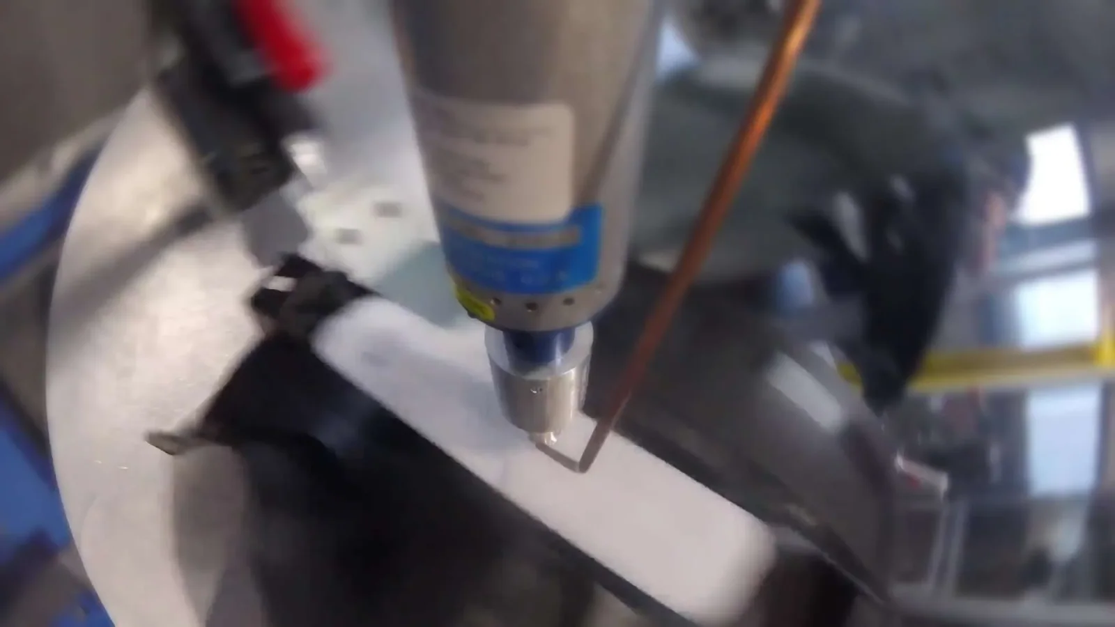 Swatch wristwatch construction and ultrasonic-welding process, associated with inventor Elmar Mock