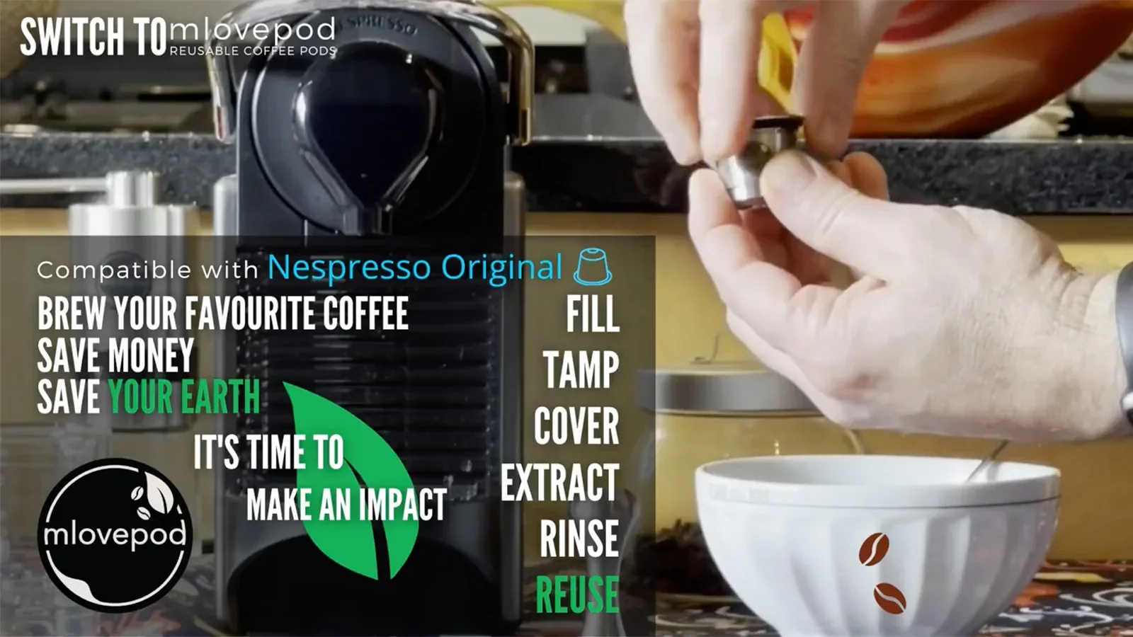 Nespresso capsule and brewing system, associated with inventor Eric Favre