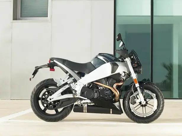 Buell fuel-in-frame sport-motorcycle chassis, associated with inventor Erik Buell