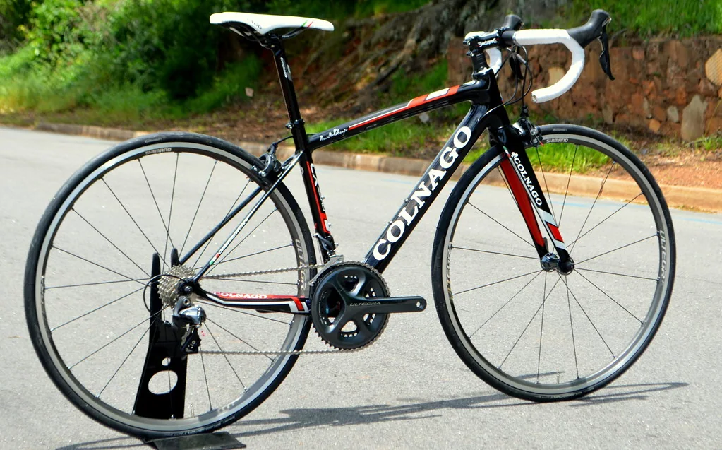 Colnago performance bicycle frames, associated with inventor Ernesto Colnago