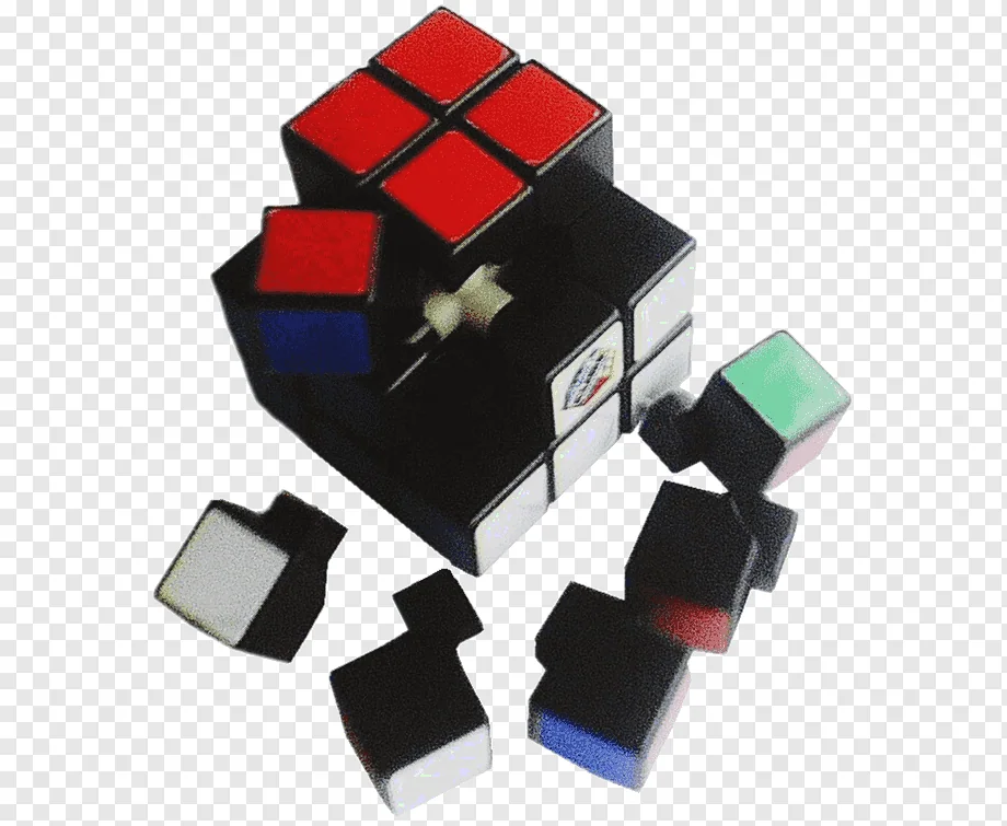 Rubik’s Cube mechanical puzzle, associated with inventor Ernő Rubik