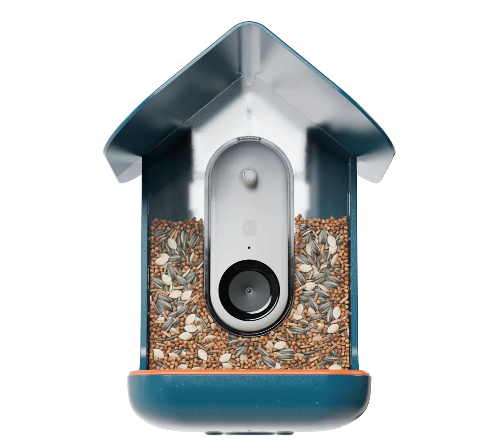 Bird Buddy smart camera bird feeder, associated with inventor Franci Zidar