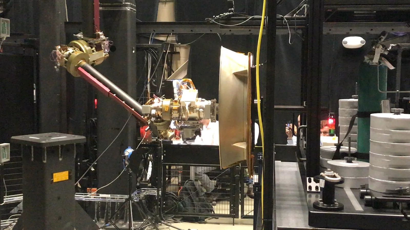 Modular satellite-servicing hardware, associated with inventor Frank J. Cepollina