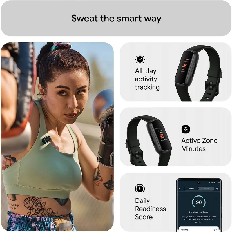 Fitbit activity-tracker industrial design, associated with inventor Gadi Amit