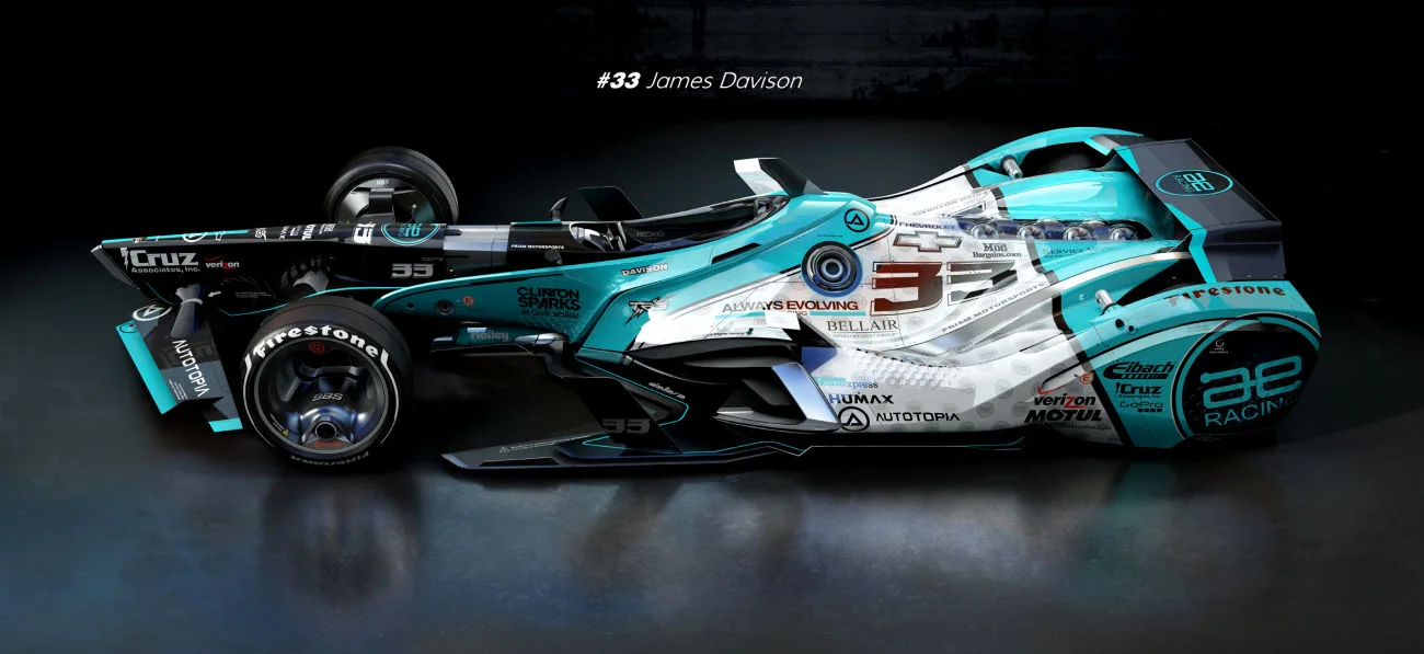 Dallara IndyCar racing chassis, associated with inventor Giampaolo Dallara