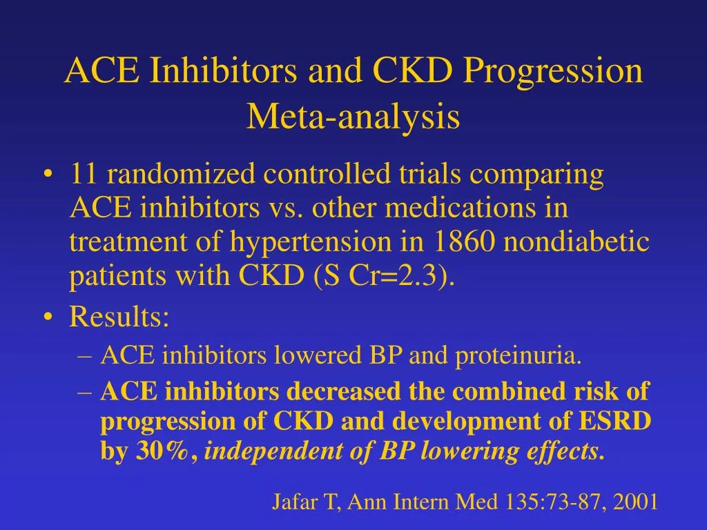 ACE inhibitors to stop chronic kidney disease (CKD), associated with inventor Giuseppe Remuzzi