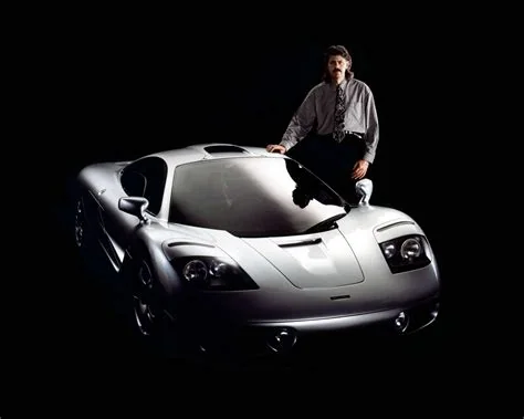McLaren F1 road car, associated with inventor Gordon Murray