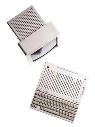 Apple IIc industrial design, associated with inventor Hartmut Esslinger