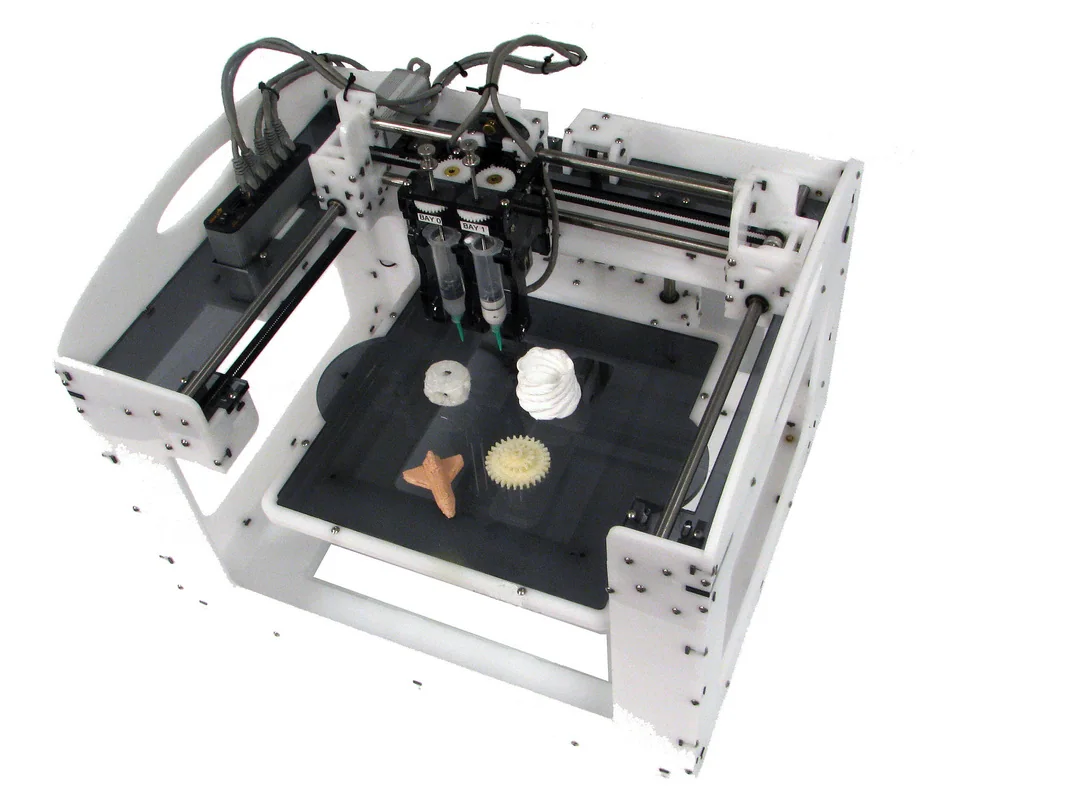 Fab@Home multi-material open-source 3D printer, associated with inventor Hod Lipson