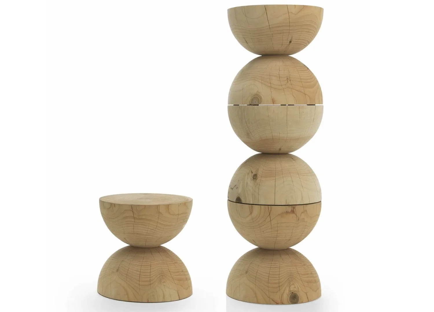Bishop stool, associated with inventor India Mahdavi