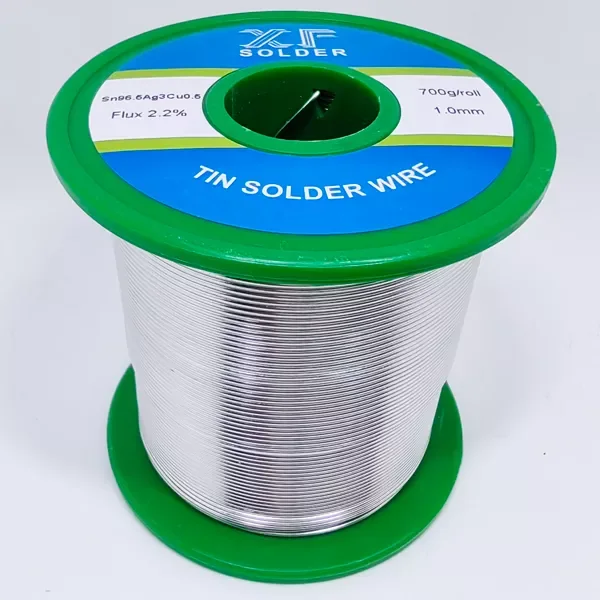 Lead-free tin-silver-copper solder, associated with inventor Iver Anderson