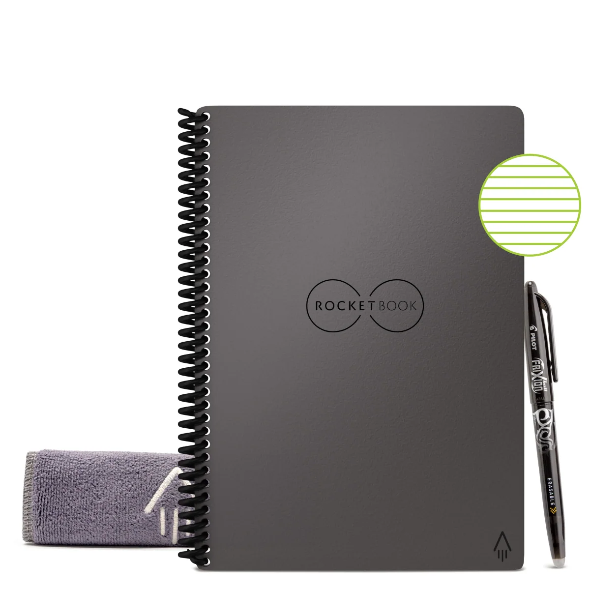 Rocketbook reusable cloud-connected notebook, associated with inventor Jake Epstein