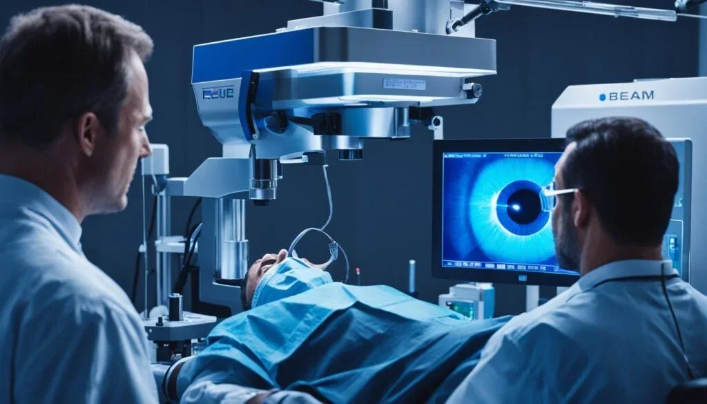 Excimer-laser tissue ablation, associated with inventor James J. Wynne