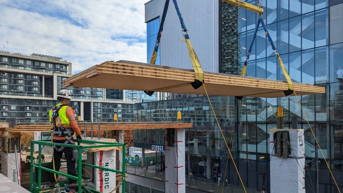 O’Portune / D-Dalle timber-concrete composite slab system, associated with inventor Jean-Luc Sandoz