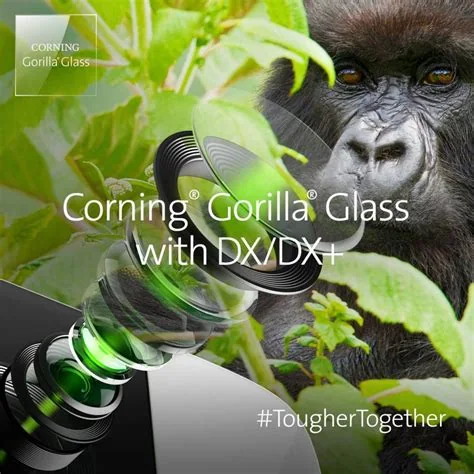 Corning Gorilla Glass products, associated with inventor John Christopher Mauro