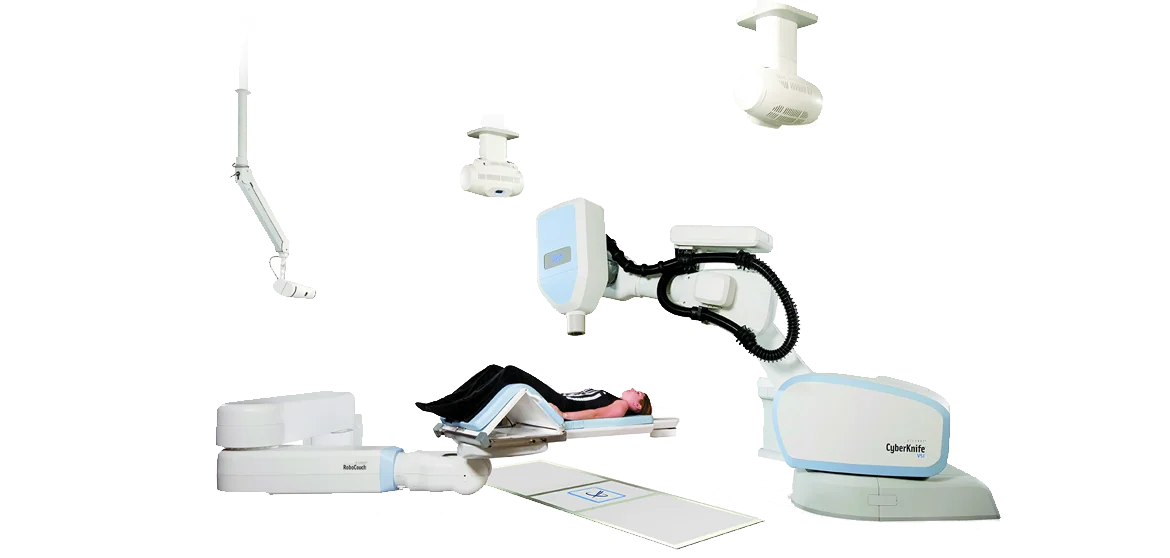 CyberKnife robotic radiosurgery system, associated with inventor John R. Adler Jr.