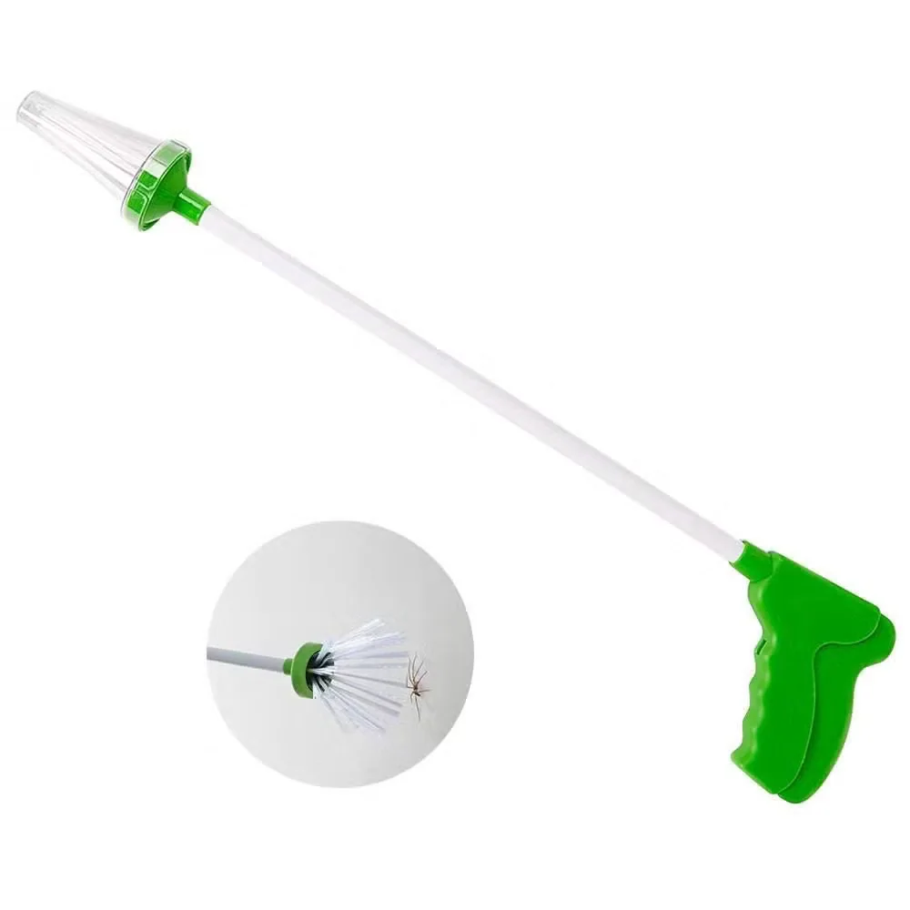 Cup-a-Bug humane long-reach insect catcher, associated with inventor Justin Huang