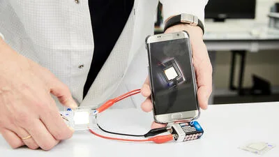 Doped organic semiconductor devices, associated with inventor Karl Leo