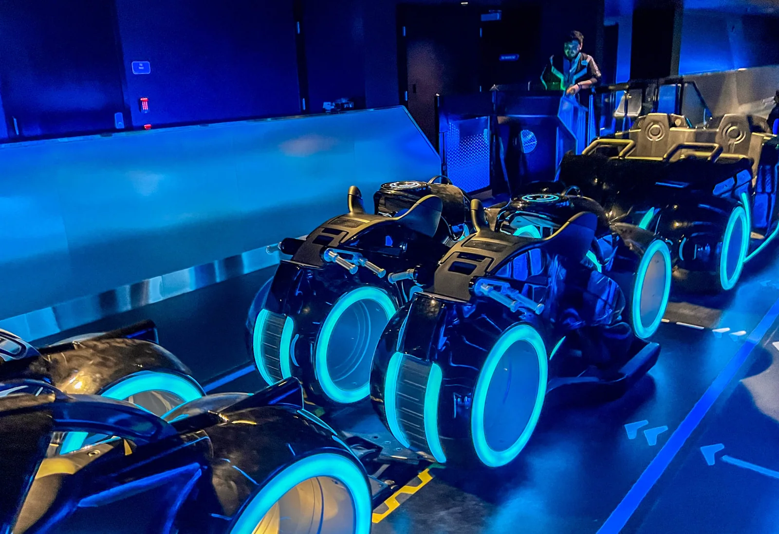 Disney interactive ride vehicles, robotic concepts and theatrical special-effects hardware, associated with inventor Lanny Smoot
