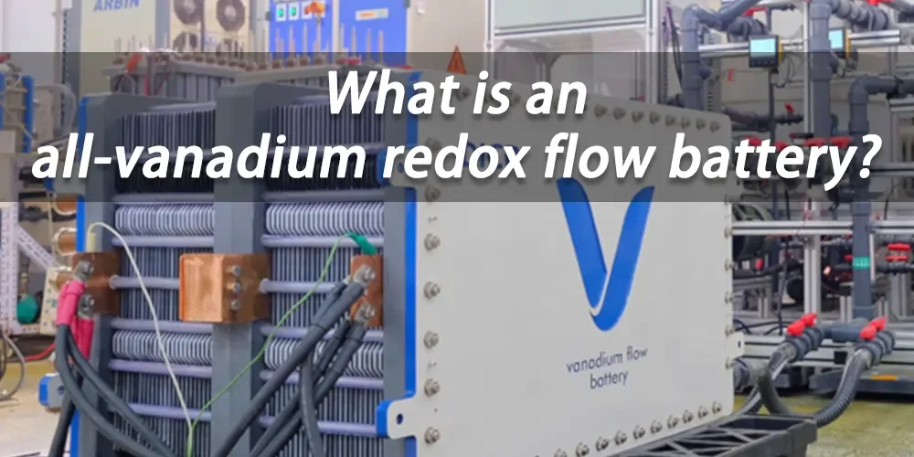 All-vanadium redox flow battery, associated with inventor Maria Skyllas-Kazacos