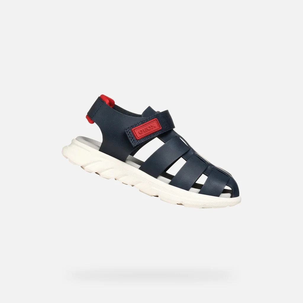 Geox waterproof, breathable rubber sole, associated with inventor Mario Moretti Polegato