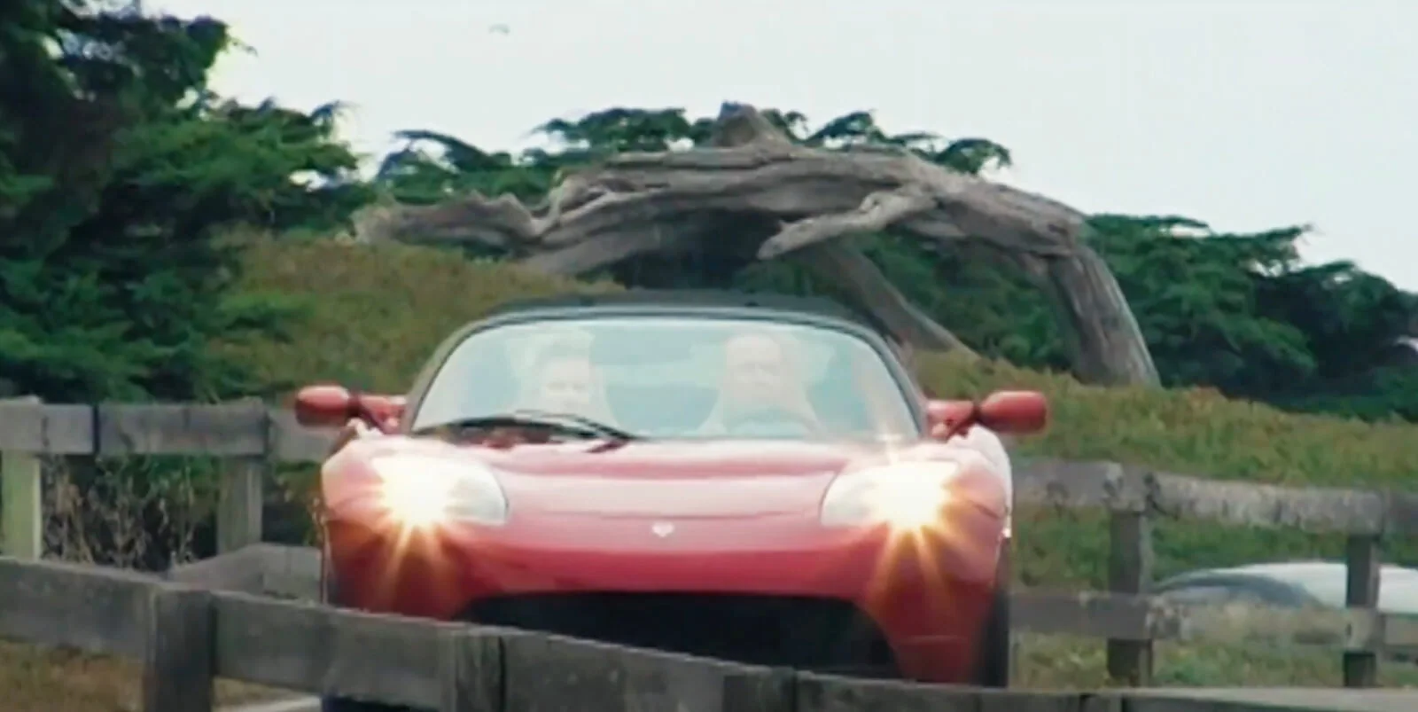 Tesla Roadster (first generation), associated with inventor Martin Eberhard