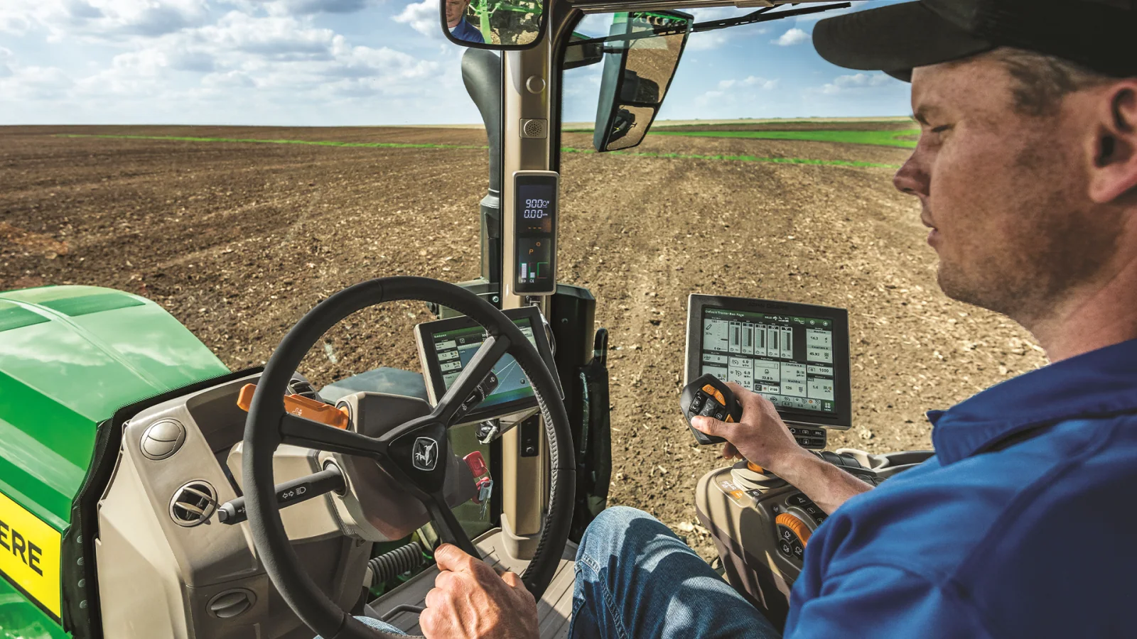Precision-agriculture equipment and technology-transfer inventions, associated with inventor Matthew Darr