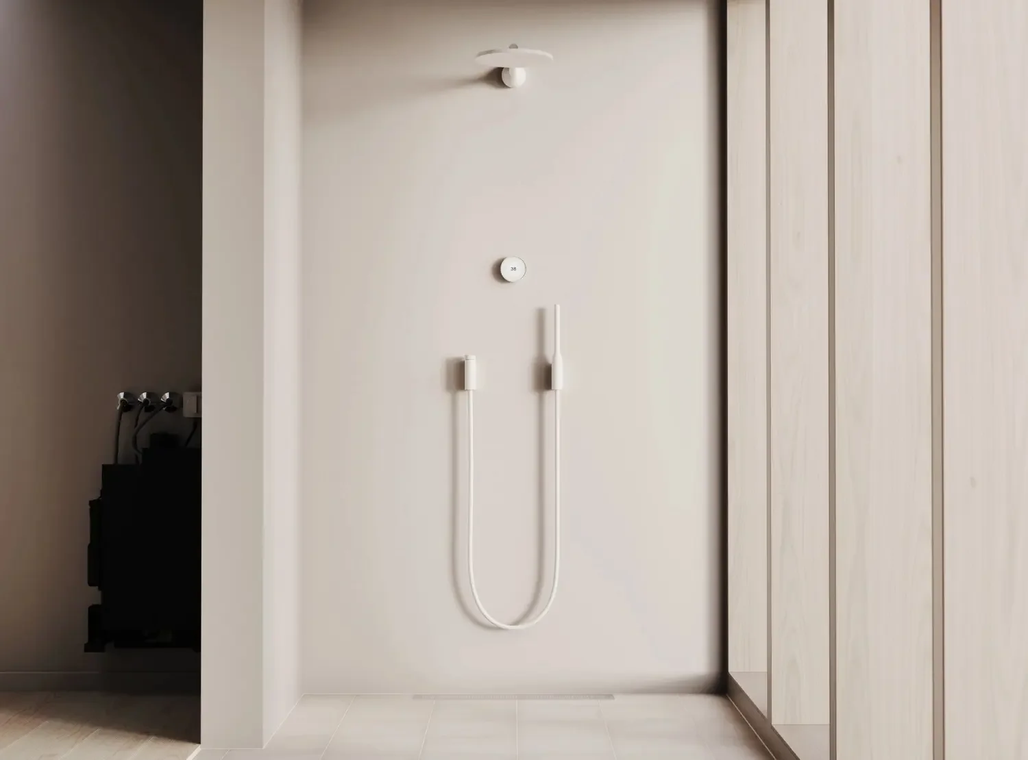 Orbital Shower (Oas), associated with inventor Mehrdad Mahdjoubi