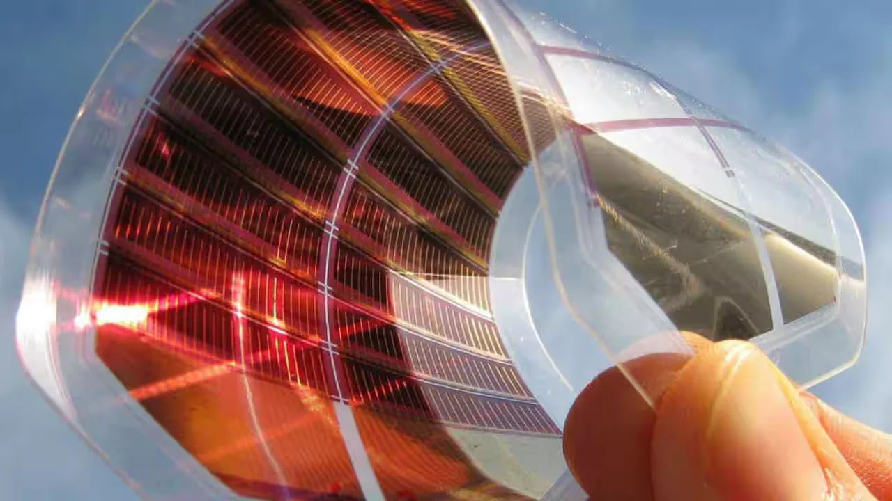 Inkjet-printed flexible perovskite solar cells, associated with inventor Olga Malinkiewicz