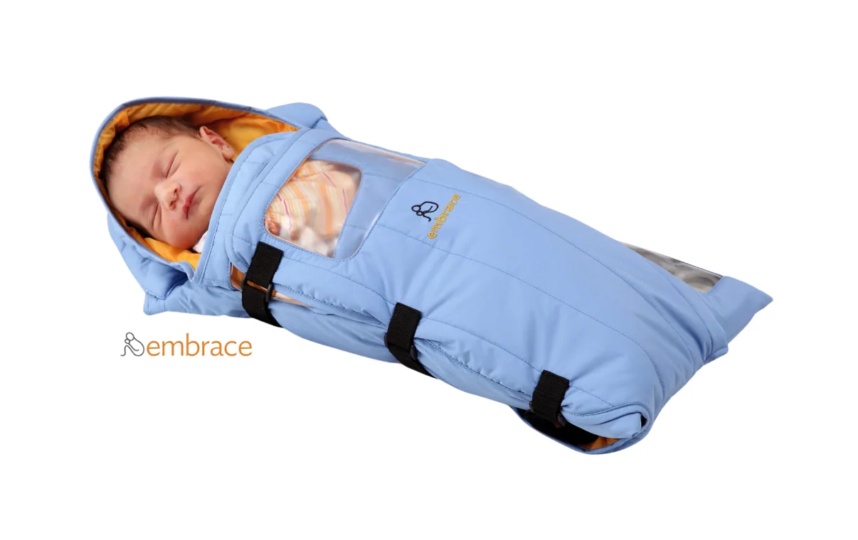 Embrace Infant Warmer, associated with inventor Rahul Alex Panicker